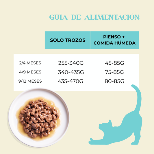 Comida completa bacalao y pollo en salsa 85g