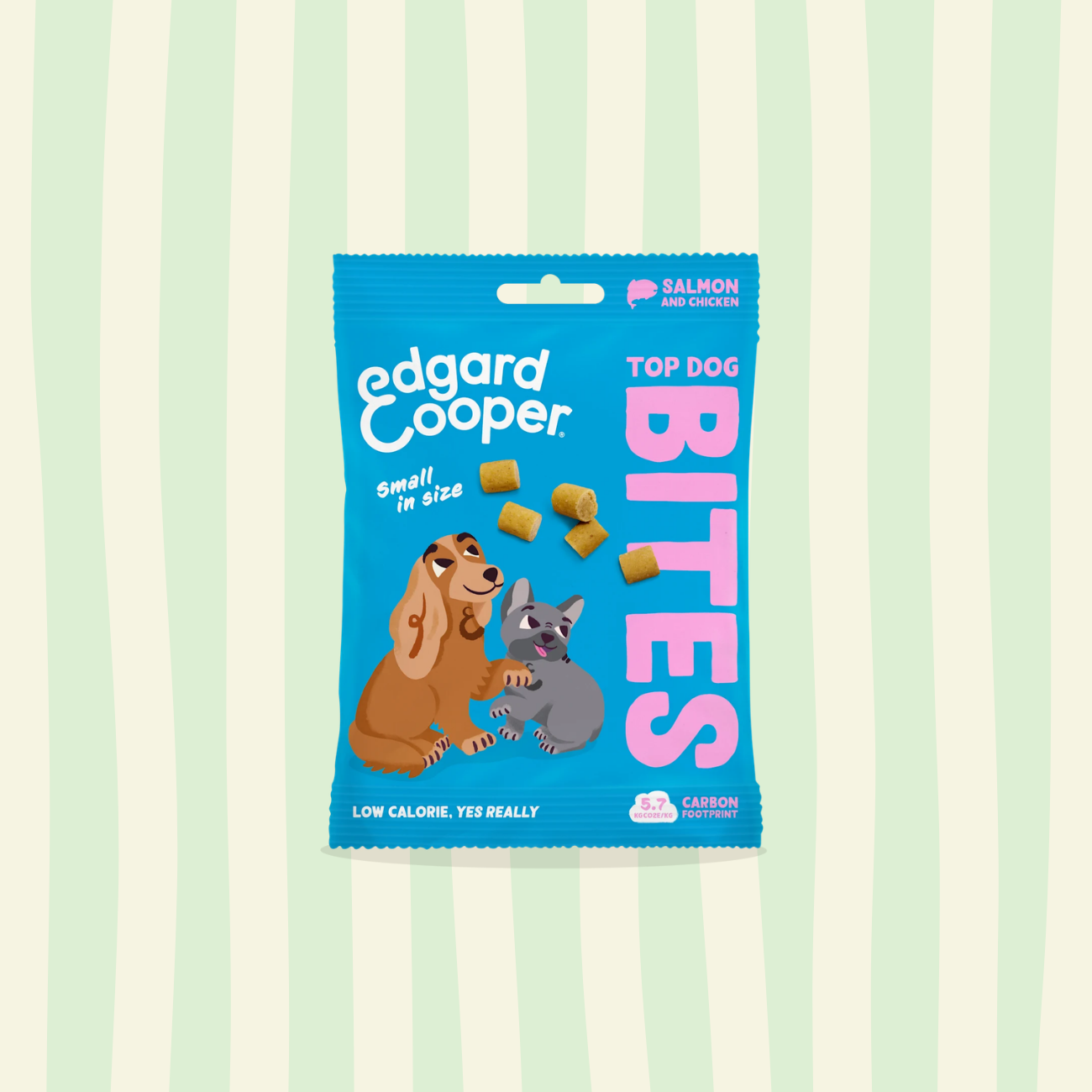 Dog Bites snack salmón y pollo para perros 50g