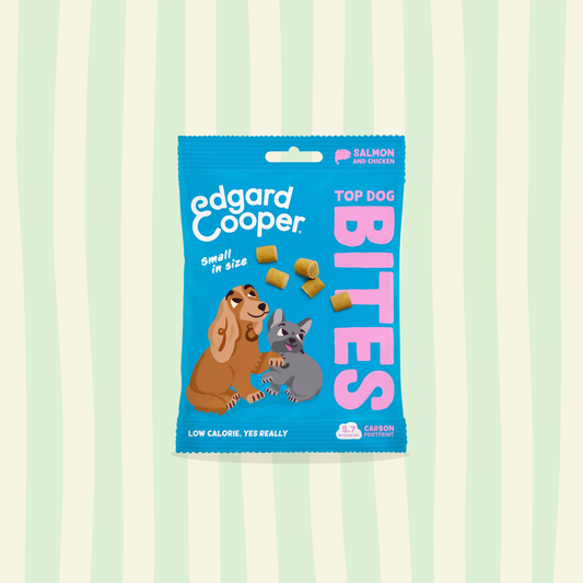Dog Bites snack salmón y pollo para perros 50g