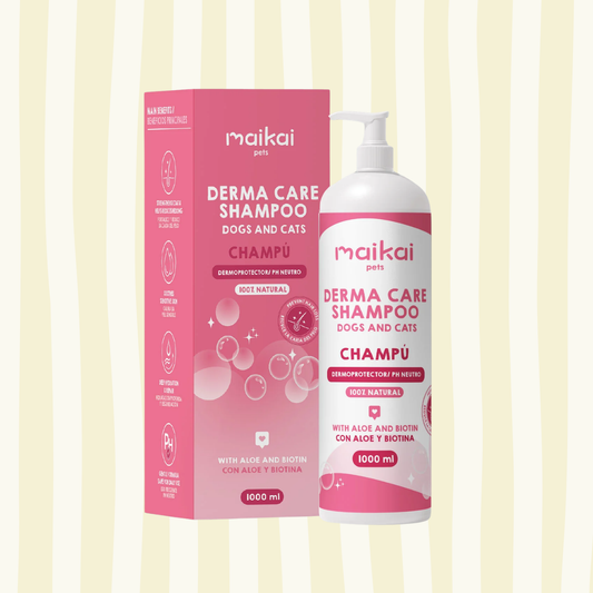 Champú hipoalergénico con aloe y biotina 1L