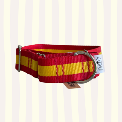 Collar martingale bandera de españa ancho 4cm