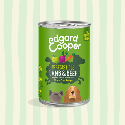 Lata húmeda Edgard & Cooper 400gr (varios sabores)