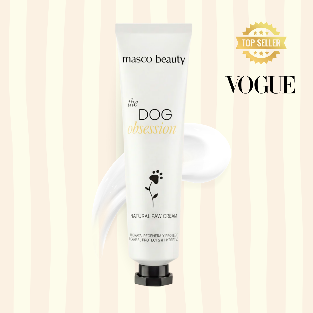 Crema dermatológica protector de almohadillas para perros