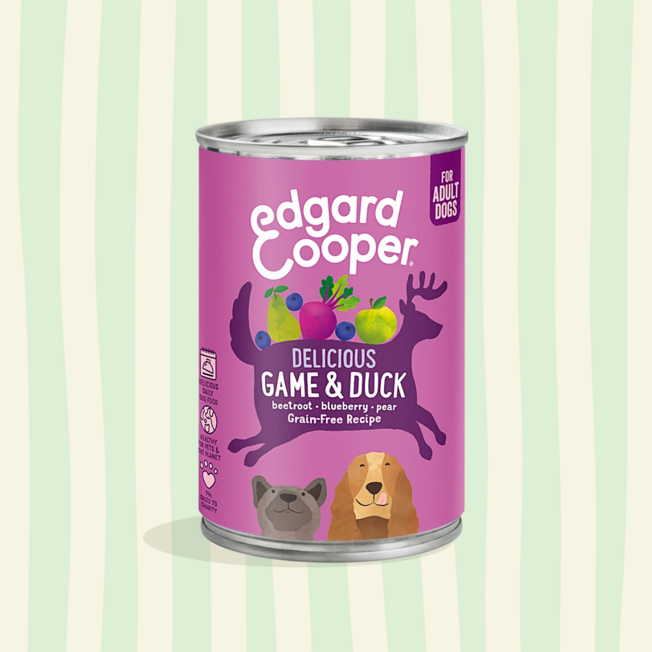 Lata húmeda Edgard & Cooper 400gr (varios sabores)
