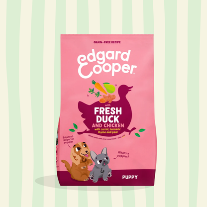 Pienso puppy pato y pollo fresco 1kg
