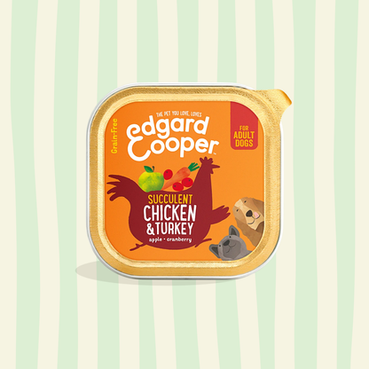 Tarrina húmeda Edgard & Cooper 150gr (varios sabores)