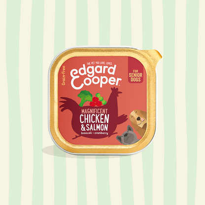 Tarrina húmeda Edgard & Cooper 150gr (varios sabores)