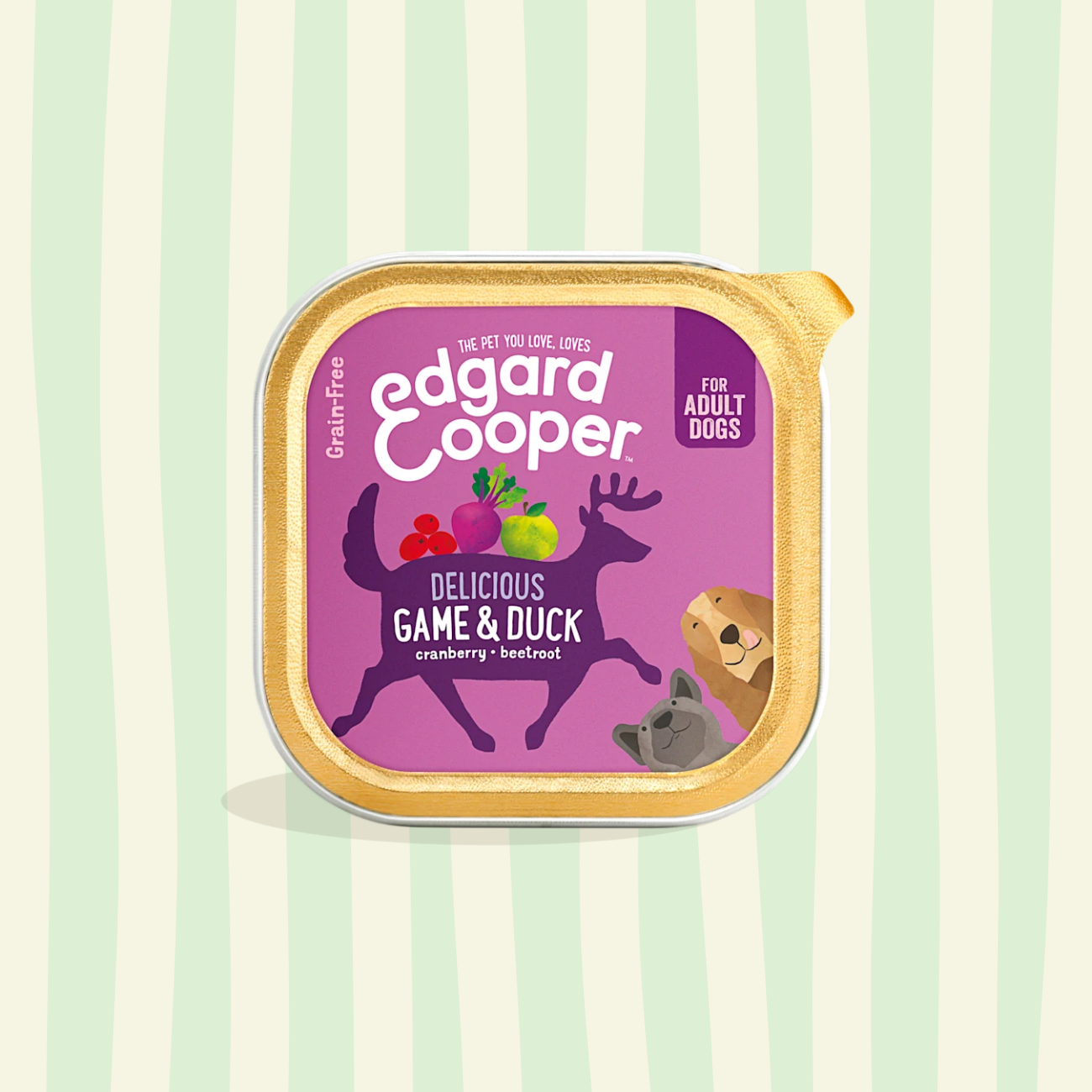 Tarrina húmeda Edgard & Cooper 150gr (varios sabores)