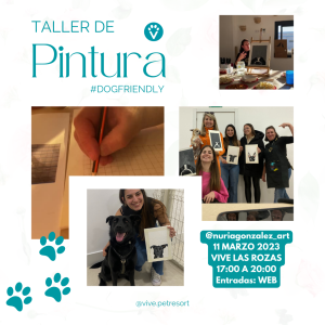 Taller de pintura #Dogfriendly (Las Rozas 11 Mar. 17:00h)