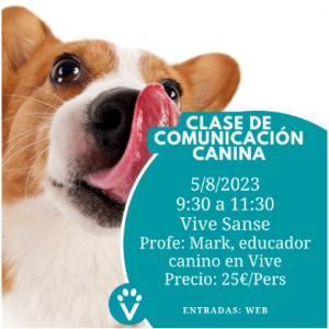 Clase De Comunicación Canina (Sanse 5 Ago. 9:30h)